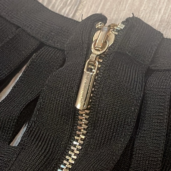 Bebe Vintage Black Blouse Size XS - Picture 7 of 12